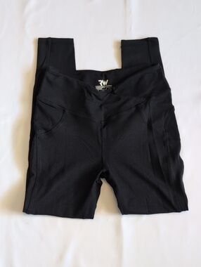 Rapid Wear Black High-Waist Leggings